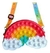 CARTERA INFANTIL POP IT ARCO IRIS 21x13.7x3.5CM.