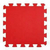 PISO GOMA EVA 4PZS DE 60X60CM - 8MM ROJO LISO