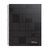 CUADERNO EXECUTIVE 16x21 x120 HJS.RAY. NEGRO - LEDESMA