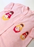 Macacão Bebê Malha Listradinha Rosa das Matrioskas (P-M) - comprar online