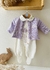 Conjunto Lilás Joaninhas e Flores (P) - Iroma Baby