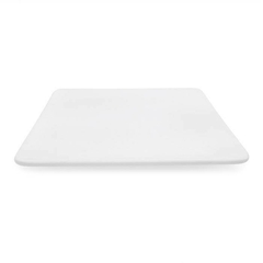 Plato sierra cuadrado playo 25cm blanco