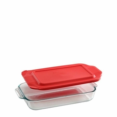 Fuente pyrex con tapa 1.9L