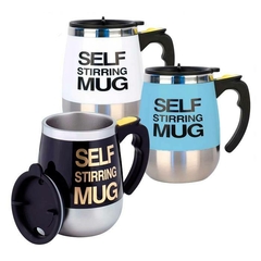 Taza termica auto-batiente acero inox - comprar online