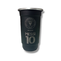 Vaso Fernet aluminio Messi - comprar online