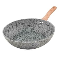 Wok hudson 28cm granito forjado