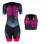 Macaquinho Ciclismo Feminino Com Top Ultracore Pink