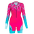 Macaquinho Ciclismo Feminino Ultracore Peacock Pink