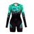 Macaquinho Ciclismo Feminino Ultracore Peacock Green - M