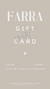 Gift Card Cristal