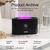 Kinscoter Aroma Diffuser Air Humidifier Ultrasonic Cool Mist Maker Fogger Led Es