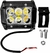 Faro Cuadrado 6 Leds 18W - comprar online