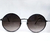 Óculos de Sol Redondo Feminino e Masculino Estilo Ozzy Retrô na internet