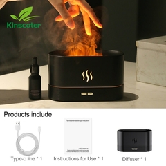 Difusor de Aroma Kinscoter Umidificador de Ar Ultrassônico Cool Mist Maker Fogg - Seeir 