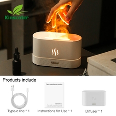 Difusor de Aroma Kinscoter Umidificador de Ar Ultrassônico Cool Mist Maker Fogg