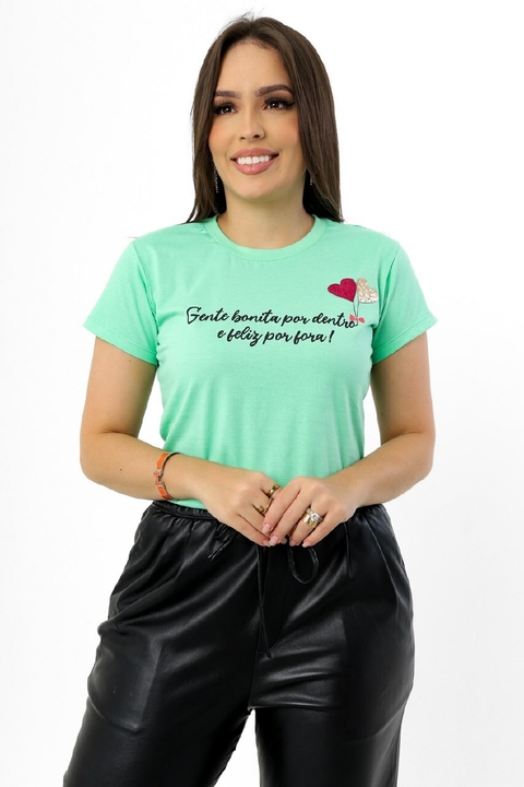 T-shirt Feminina Abençoada