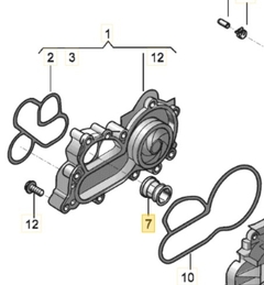 Termostato Interno VW Virtus / Up! Calorstat - comprar online