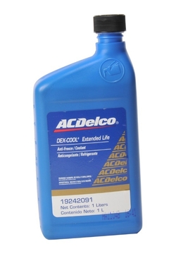 Liquido Refrigerante Concentrado Organico Rojo Dexcool x 1 Litro ACDelco