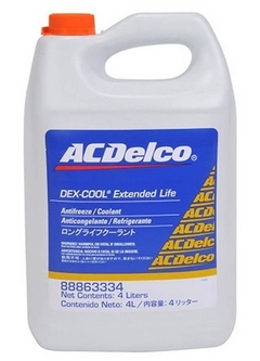 Liquido Refrigerante Concentrado Organico Rojo Dexcool x 4 Litros ACDelco