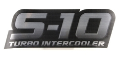 Emblema Leyenda Calco en Portón " S10 TURBO INTERCOOLER" S-10 2009 Original