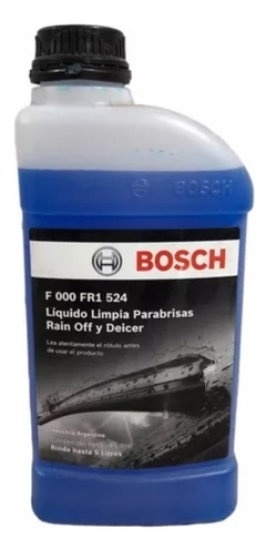 Liquido Limpia Parabrisas Concentrado Bosch x 1 Litro