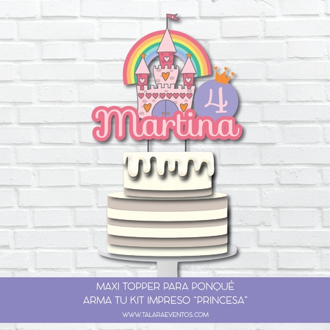 Cake Topper Minnie Fucsia - Comprar en Talará Fiestas
