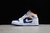 Air Jordan 1 Mid "White Deep Royal Blue" na internet