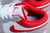 Air Jordan 1 Low "Light Smoke Grey Gym Red" na internet