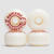 Spitfire Wheels Burner White/Red 54mm - comprar online