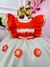 Vestido Infantil Moana Laranja C/ Apliques Flores Festas - comprar online