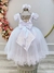 Vestido Infantil Branco C/ Strass Casamentos Luxo na internet