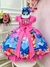 Vestido Infantil Lilo e Stitch Rosa Chiclete Festas - comprar online