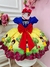 Vestido Infantil Branca de Neve Princesas Azul C/ Pérolas na internet