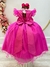 Vestido Infantil Longo Daminhas de Honra Pink C/ Apliques na internet