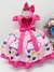 Vestido Infantil Chuva de Bênçãos Amor Pink Strass C/ Tiara na internet