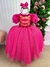 Vestido Bella Child/Fantasia Longa A Bela Adormecida Aurora Pink - Princesa Realeza Vestidos