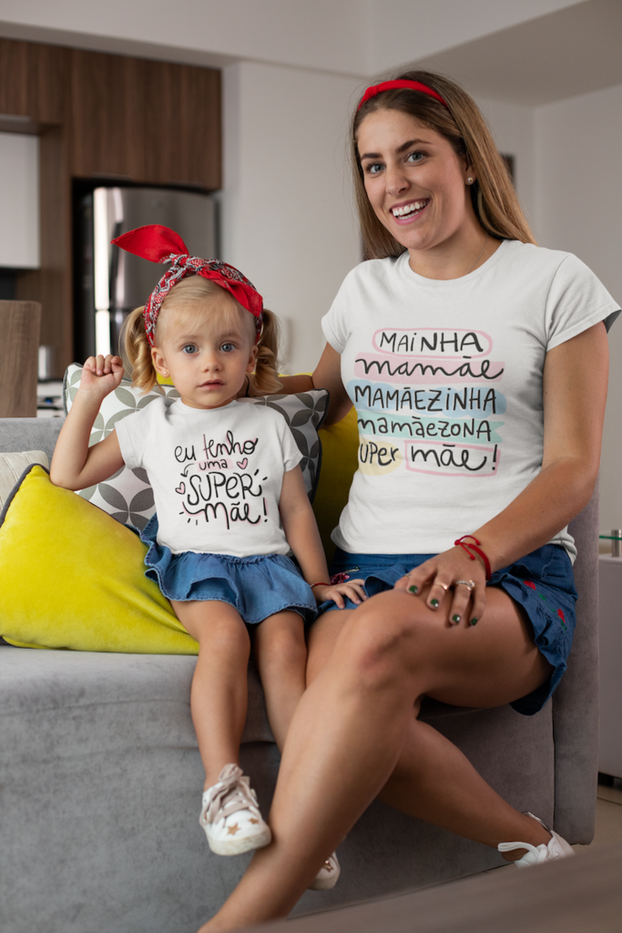 Camisetas personalizadas sale mãe e filha