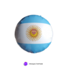 Globo Circulo Bandera Argentina 18" x5