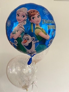 Globo Circulo Frozen Fever 18" x5 - comprar online