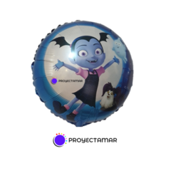 Globo Circulo Vampirina 18" x5