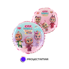 Globo Circulo Bebes Llorones 18" x5