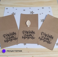 Porta cubierto de Papel Kraft - Diferentes Motivos - comprar online