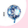 Globo Circulo Frozen Copo de Nieve 18" x5