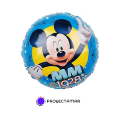 Globo Circulo Mickey Mouse Rojo 18" x5 - comprar online