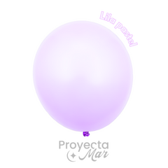 Bolsa Globos Pop Balloon Pastel 12" x50