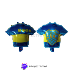 Globo Camiseta Boca Juniors Paleta 14" x5