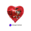 Globo Paw Patrol Corazón Rojo Marshall 18" x5