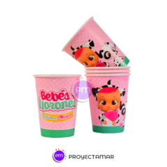 Vaso Polipapel Infantiles Descartable Pack en internet