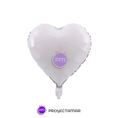 Globo Corazón Metalizado 24" x5 - Proyectamar