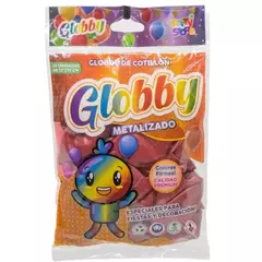 Globos 12" Importados Globby Perlados Pack x25 - comprar online